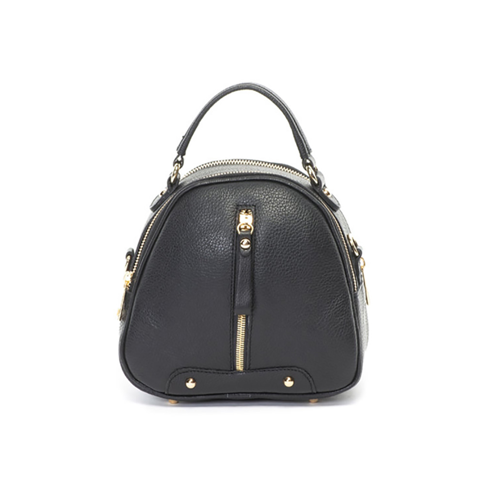 Geanta de mana din piele naturala Antonia Moretti AM0676, Negru, #3, Bagsy