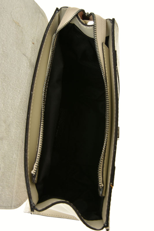 Geanta de mana din piele naturala Antonia Moretti AM0383, Bej, #4, Bagsy