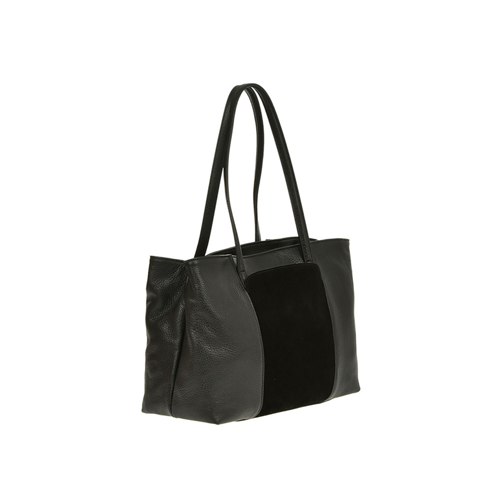 Geanta de mana din piele naturala Antonia Moretti AM0389, Negru, #2, Bagsy