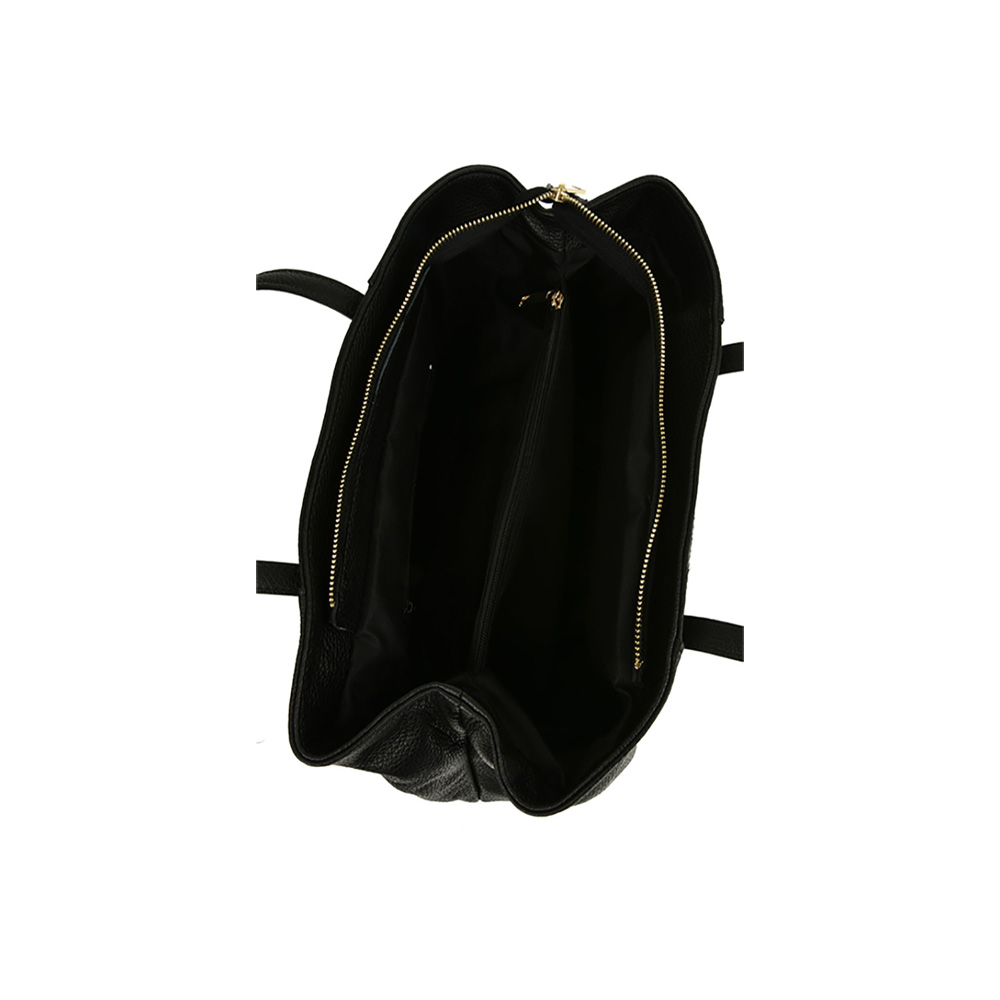 Geanta de mana din piele naturala Antonia Moretti AM0389, Negru, #4, Bagsy