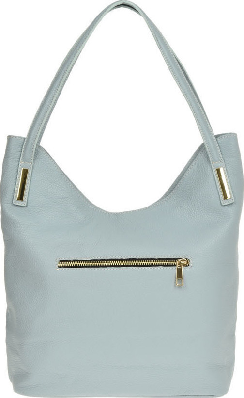 Geanta dama din piele naturala Antonia Moretti AM0148, Bleu, #3, Bagsy