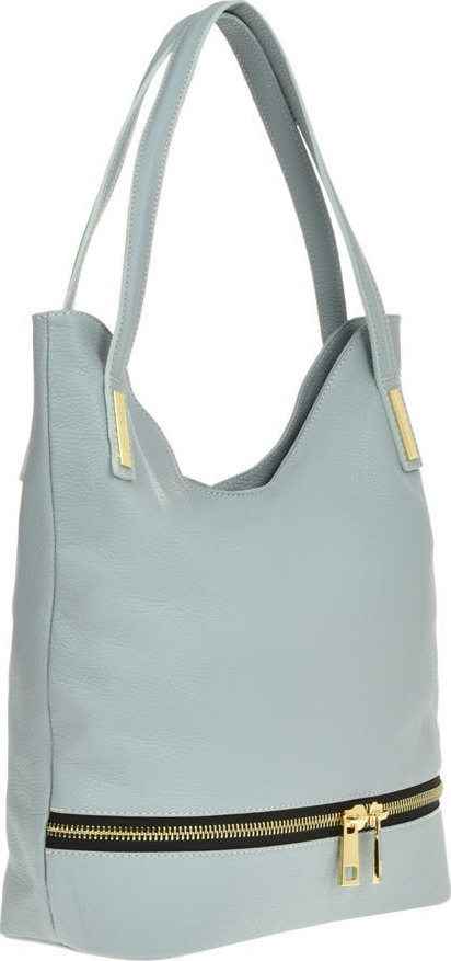 Geanta dama din piele naturala Antonia Moretti AM0148, Bleu, #2, Bagsy