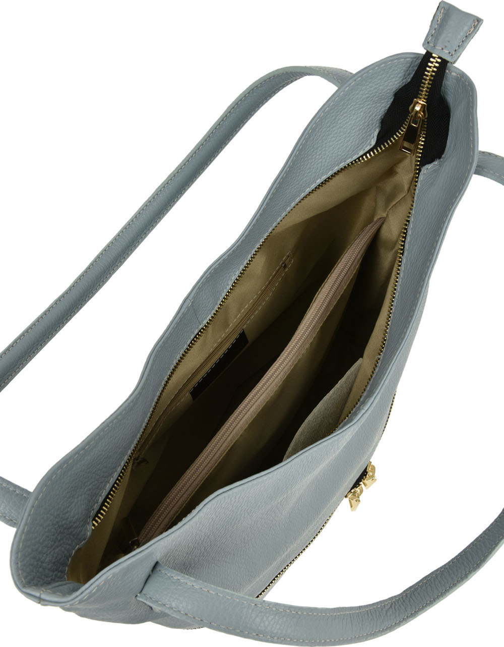 Geanta dama din piele naturala Antonia Moretti AM0148, Bleu, #4, Bagsy