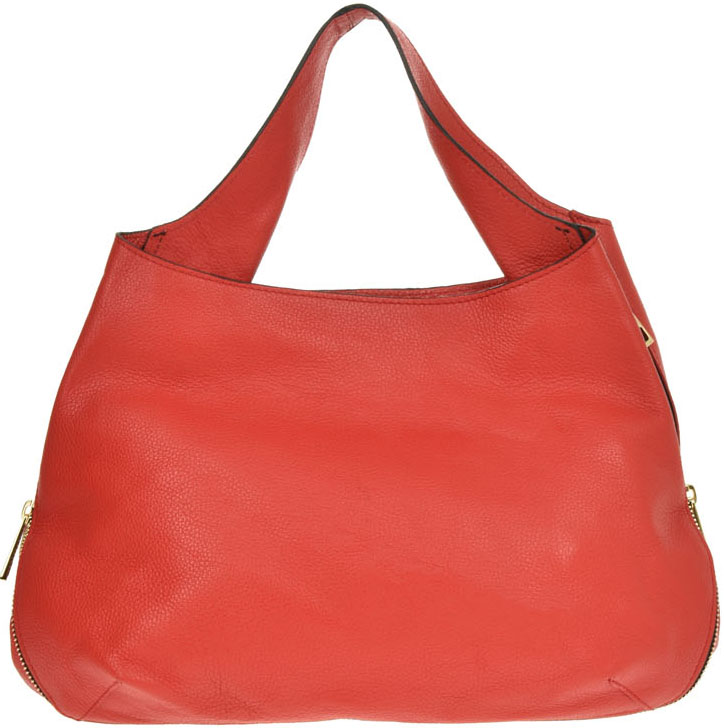 Geanta shopper din piele naturala Antonia Moretti AM0384, Rosu, #3, Bagsy