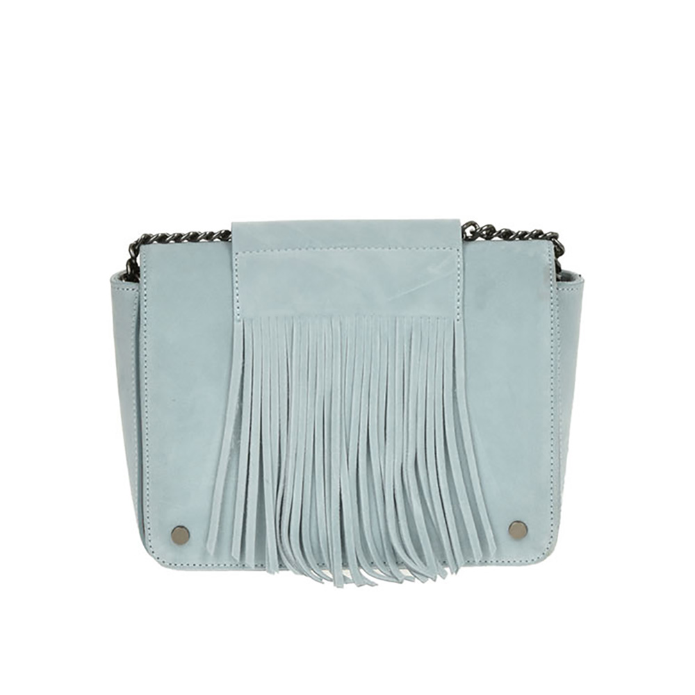 Geanta de umar din piele naturala Antonia Moretti AM0388, Bleu, #1, Bagsy