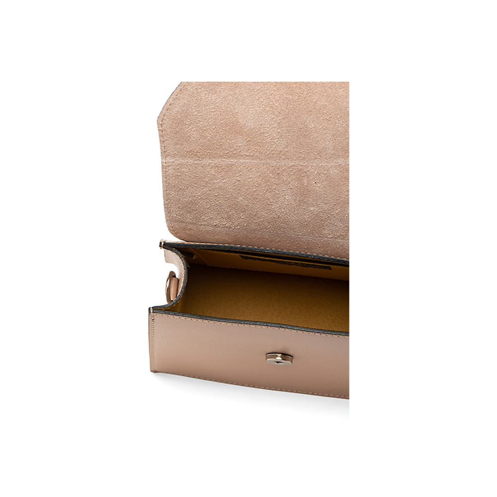 Geanta de umar din piele naturala Antonia Moretti AM0802, Roz prafuit, #3, Bagsy