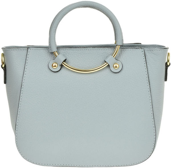 Geanta crossbody din piele naturala Antonia Moretti AM0382, Bleu, #1, Bagsy