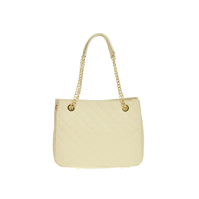 Geanta tote din piele naturala Antonia Moretti AM0391, Bej, #4, Bagsy