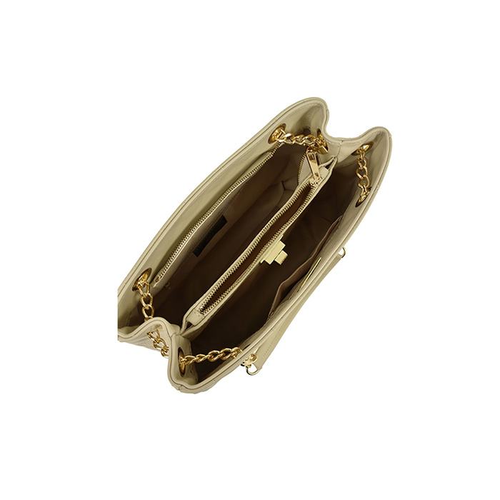 Geanta tote din piele naturala Antonia Moretti AM0391, Bej, #3, Bagsy