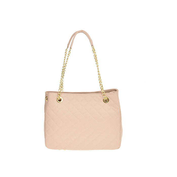 Geanta tote din piele naturala Antonia Moretti AM0391, Roz, #4, Bagsy