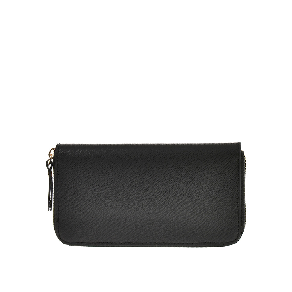 Portofel dama din piele naturala Antonia Moretti AM0902, Negru, #3, Bagsy