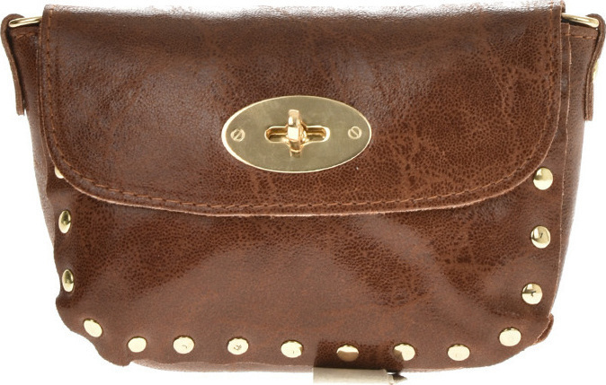 Geanta de umar din piele naturala Promesse PR6174, Cognac, #1, Bagsy