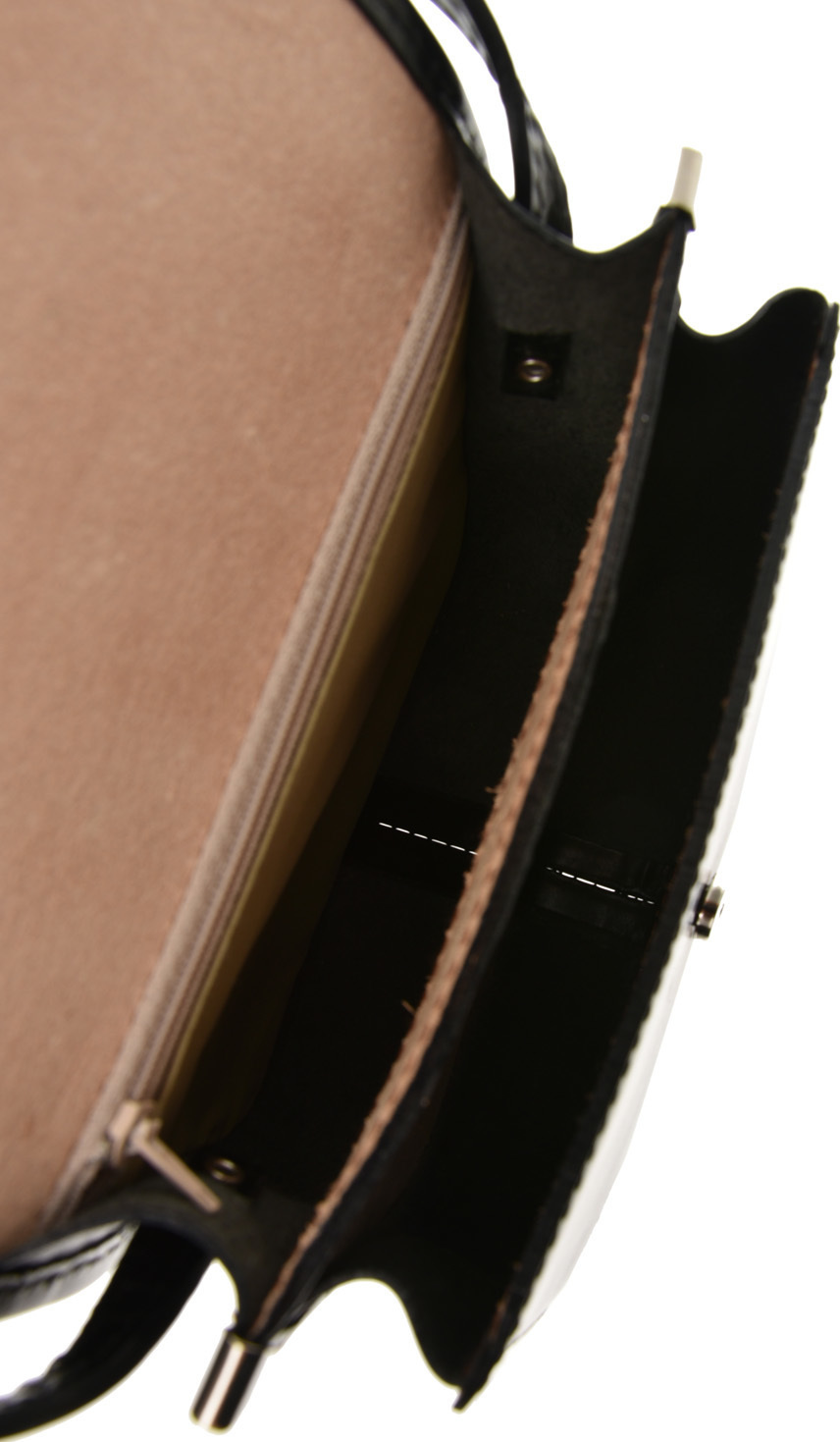 Geanta de umar din piele naturala Patrizia Lucchini PL6193, Negru, #5, Bagsy