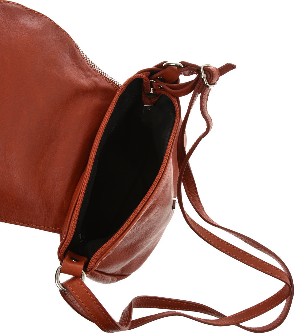 Geanta de umar din piele Promesse PR6232, Portocaliu, #5, Bagsy