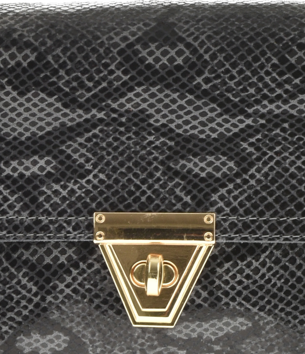 Geanta de umar din piele naturala Promesse PR6284, Gri, #4, Bagsy