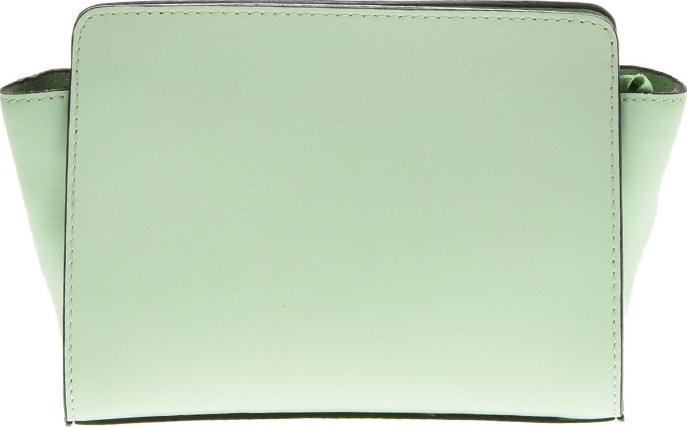 Geanta de umar din piele naturala Promesse PR6325, Verde, #3, Bagsy