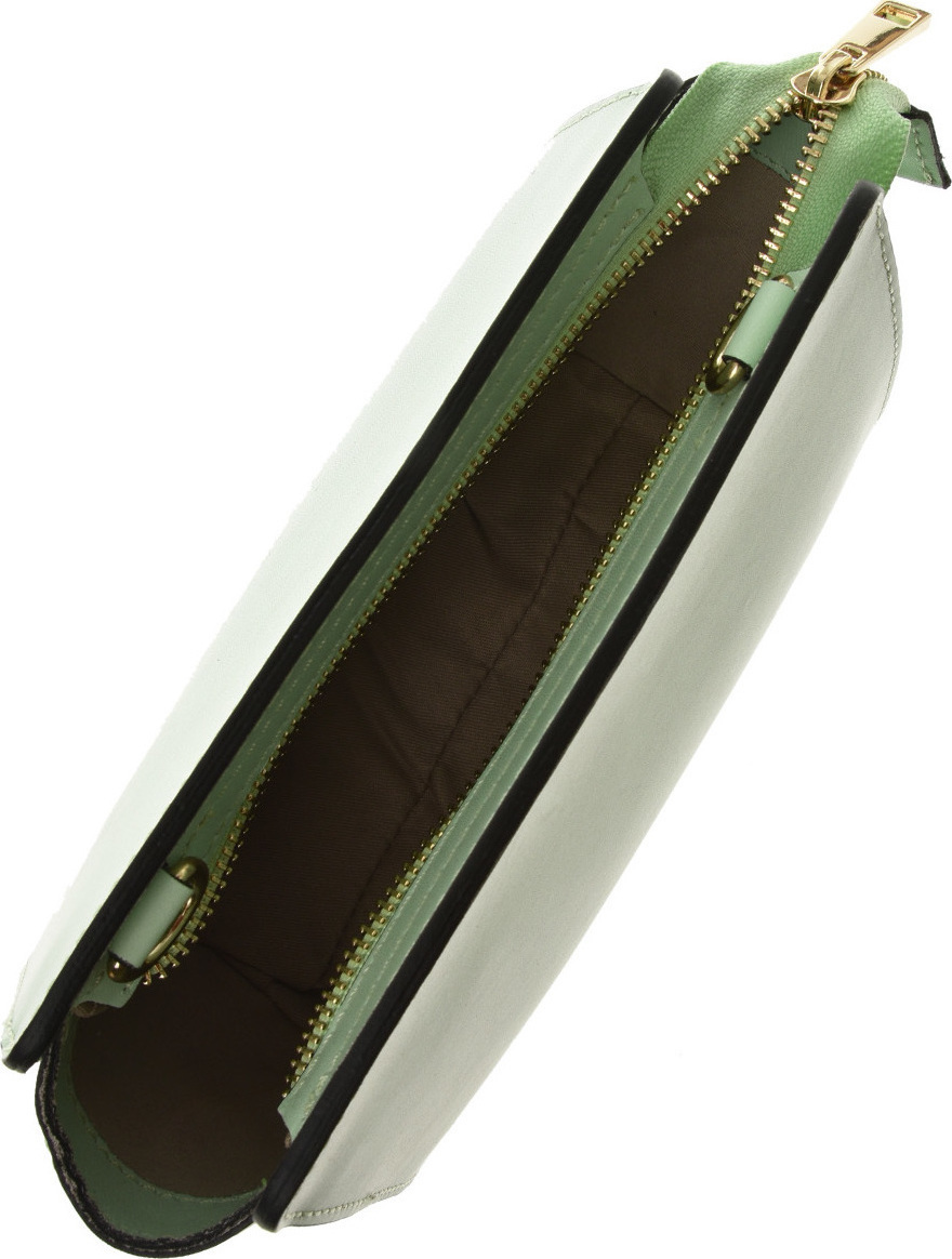 Geanta de umar din piele naturala Promesse PR6325, Verde, #5, Bagsy