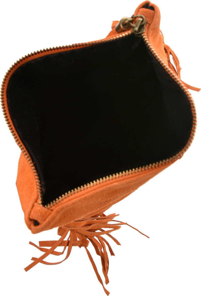 Geanta de umar din piele intoarsa Patrizia Lucchini PL6326, Portocaliu, #4, Bagsy