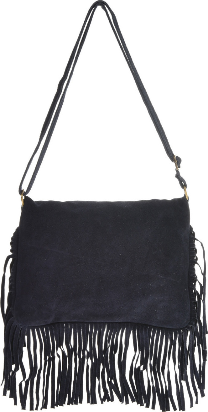 Geanta de umar din piele intoarsa Patrizia Lucchini PL6326, Albastru, #3, Bagsy