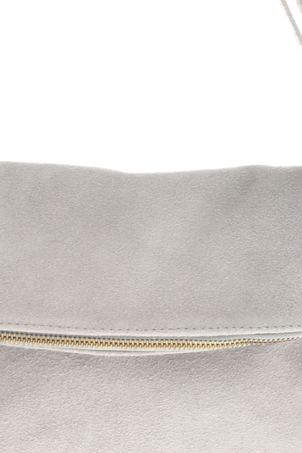 Geanta de umar din piele intoarsa Patrizia Lucchini PL6326, Gri, #4, Bagsy