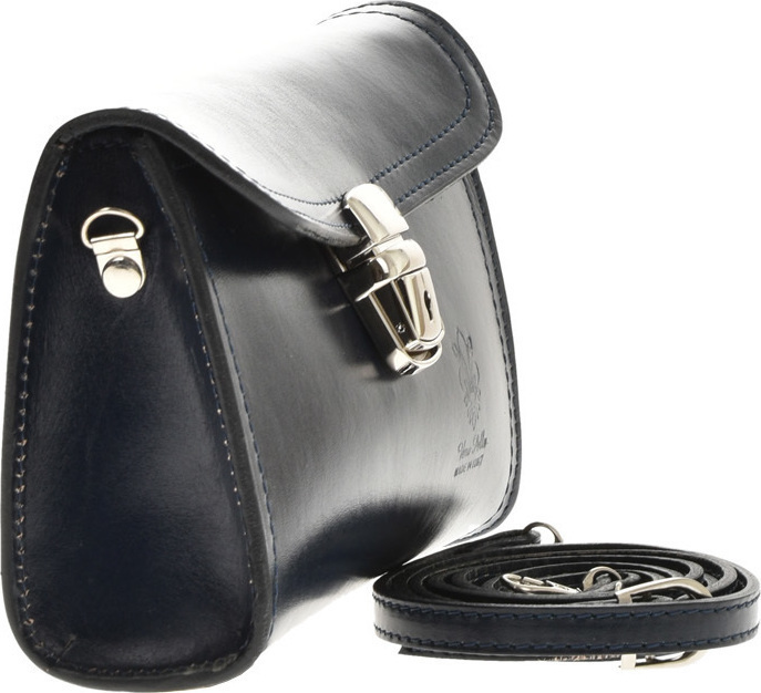 Geanta de umar din piele naturala Patrizia Lucchini PL6353, Albastru, #2, Bagsy