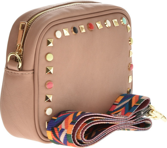 Geanta de umar din piele naturala Promesse PR6362, Roz prafuit, #2, Bagsy