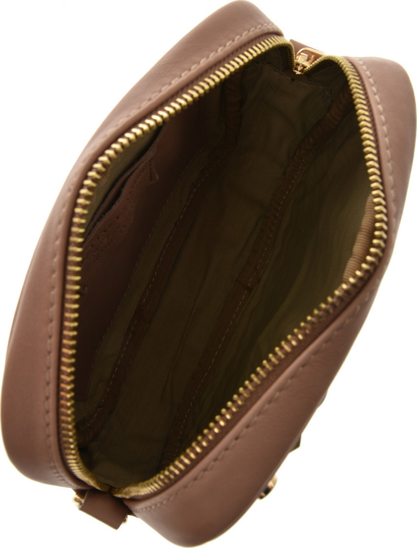 Geanta de umar din piele naturala Promesse PR6362, Roz prafuit, #5, Bagsy