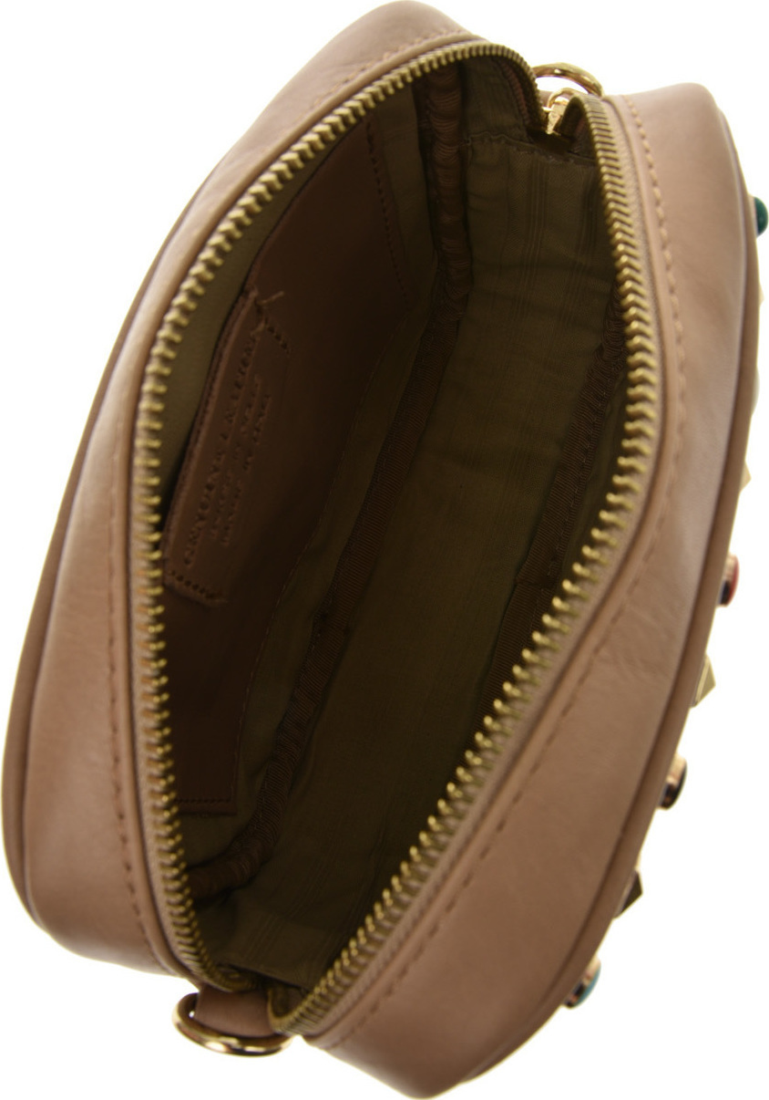 Geanta de umar din piele naturala Promesse PR6362, Grej, #4, Bagsy