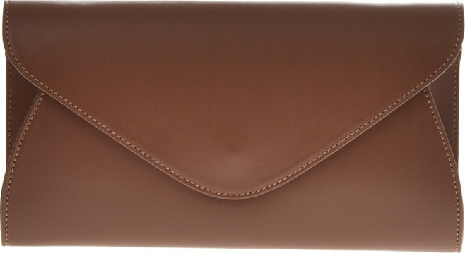 Geanta de umar din piele naturala Carolina di Rosa CR6366, Cognac, #1, Bagsy