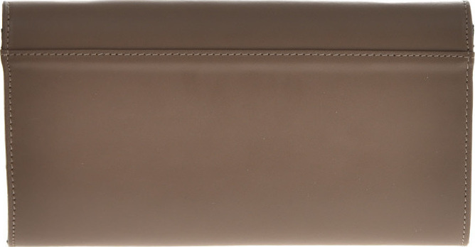 Geanta de umar din piele naturala Carolina di Rosa CR6366, Grej, #3, Bagsy