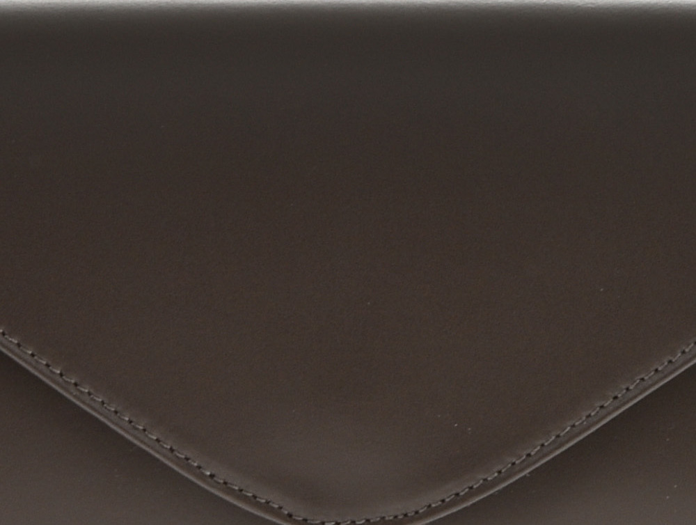 Geanta de umar din piele naturala Carolina di Rosa CR6366, Maro, #4, Bagsy