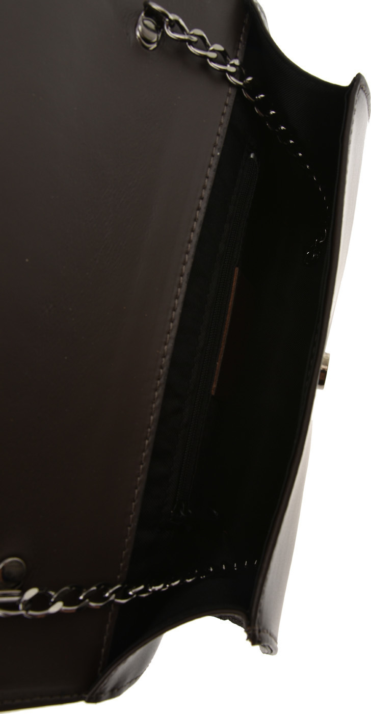 Geanta de umar din piele naturala Carolina di Rosa CR6366, Maro, #5, Bagsy