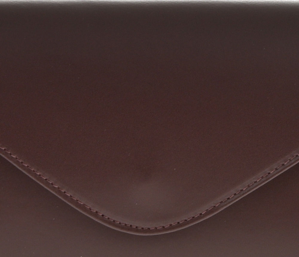 Geanta de umar din piele naturala Carolina di Rosa CR6366, Visiniu, #4, Bagsy