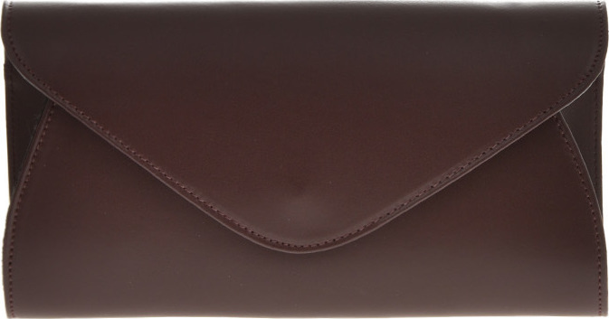 Geanta de umar din piele naturala Carolina di Rosa CR6366, Visiniu, #1, Bagsy