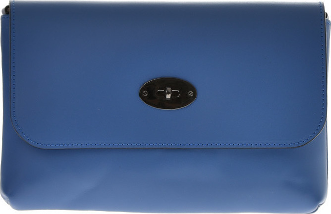 Geanta de umar din piele naturala Patrizia Lucchini PL6367, Albastru, #1, Bagsy