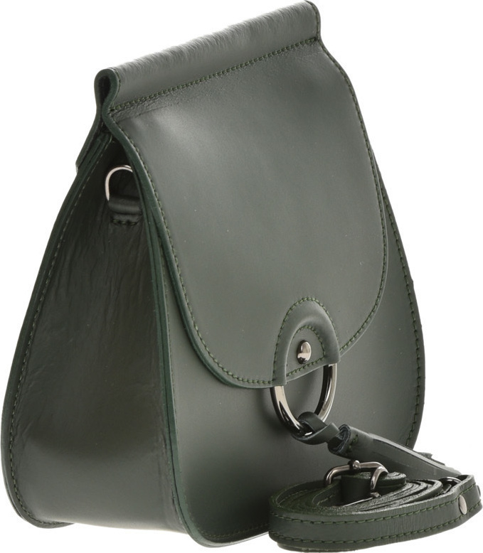 Geanta de umar din piele naturala Promesse PR6370, Verde, #2, Bagsy