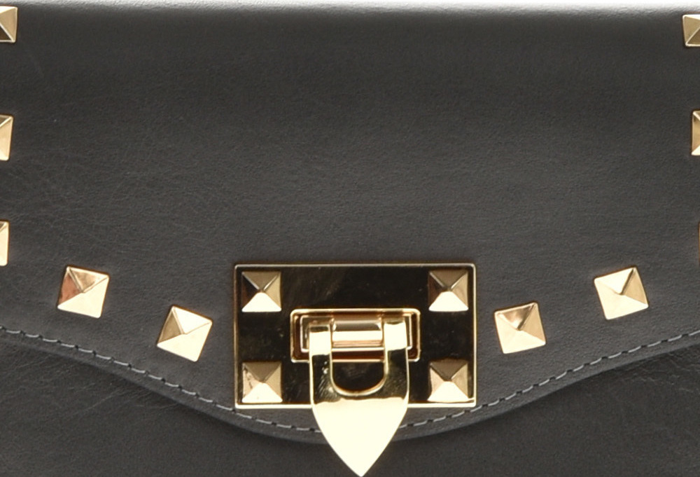 Geanta de umar din piele naturala Promesse PR6372, Gri, #4, Bagsy