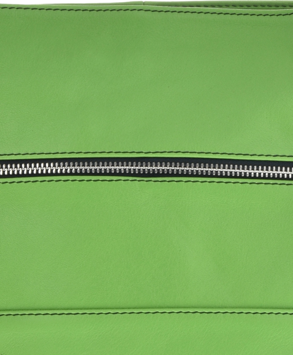 Geanta de umar din piele naturala Promesse PR6382, Verde, #4, Bagsy