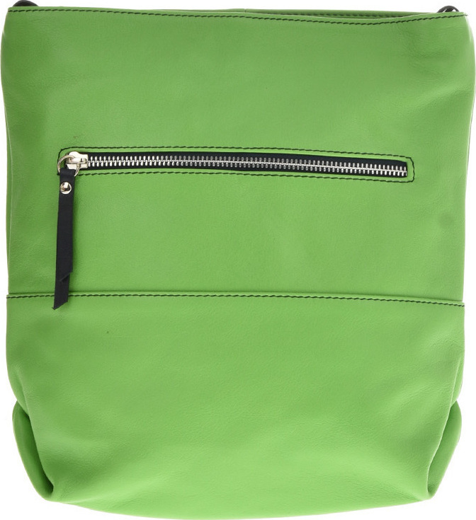 Geanta de umar din piele naturala Promesse PR6382, Verde, #1, Bagsy