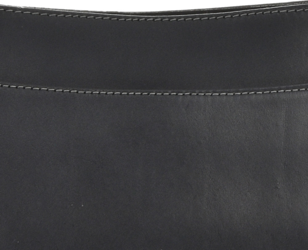 Geanta de umar din piele naturala Promesse PR6383, Gri inchis, #4, Bagsy