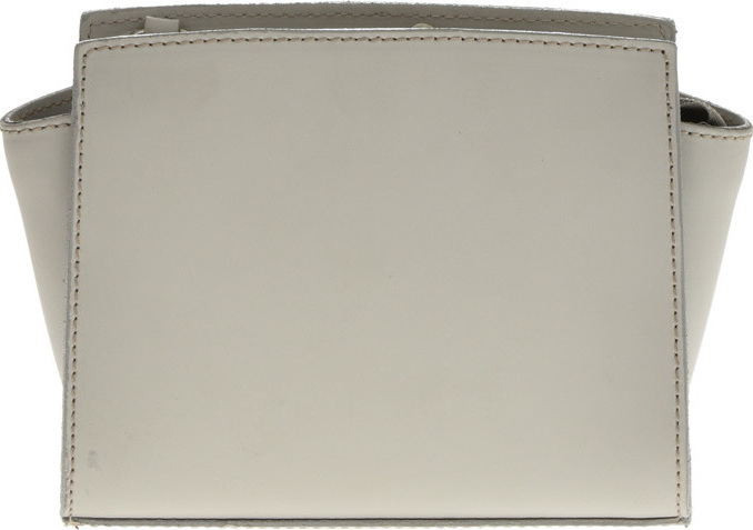 Geanta de mana din piele naturala Promesse PR6360, Gri, #1, Bagsy