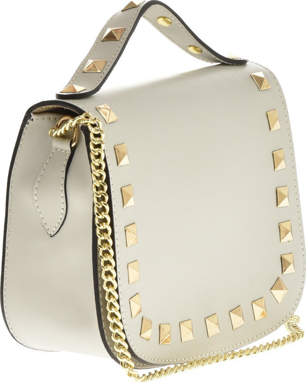 Geanta de mana din piele naturala Promesse PR6374, Bej, #2, Bagsy