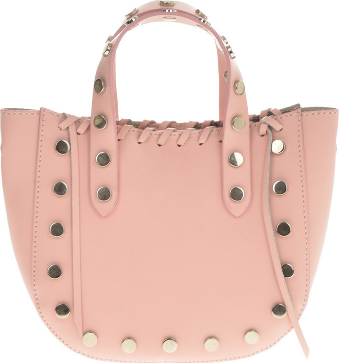 Geanta de mana din piele naturala Promesse PR6376, Roz, #4, Bagsy