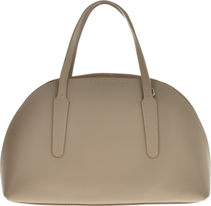 Geanta de mana din piele naturala Patrizia Lucchini PL6433, Grej, #4, Bagsy