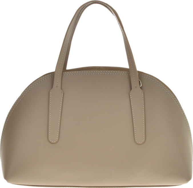 Geanta de mana din piele naturala Patrizia Lucchini PL6433, Grej, #1, Bagsy