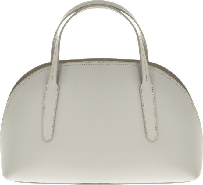 Geanta de mana din piele naturala Patrizia Lucchini PL6433, Gri, #1, Bagsy