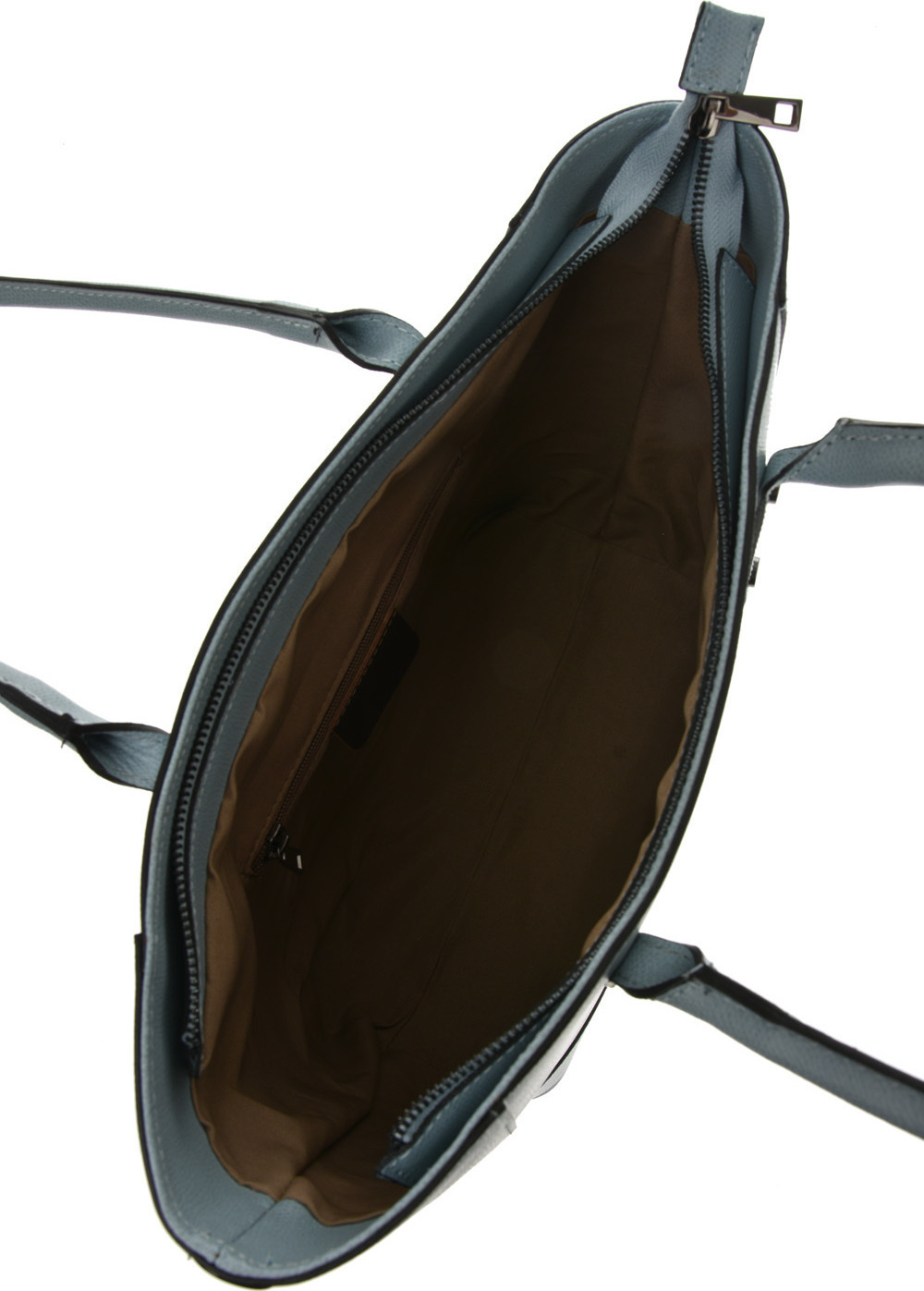 Geanta de mana din piele naturala Carolina di Rosa CR6443, Bleu, #5, Bagsy