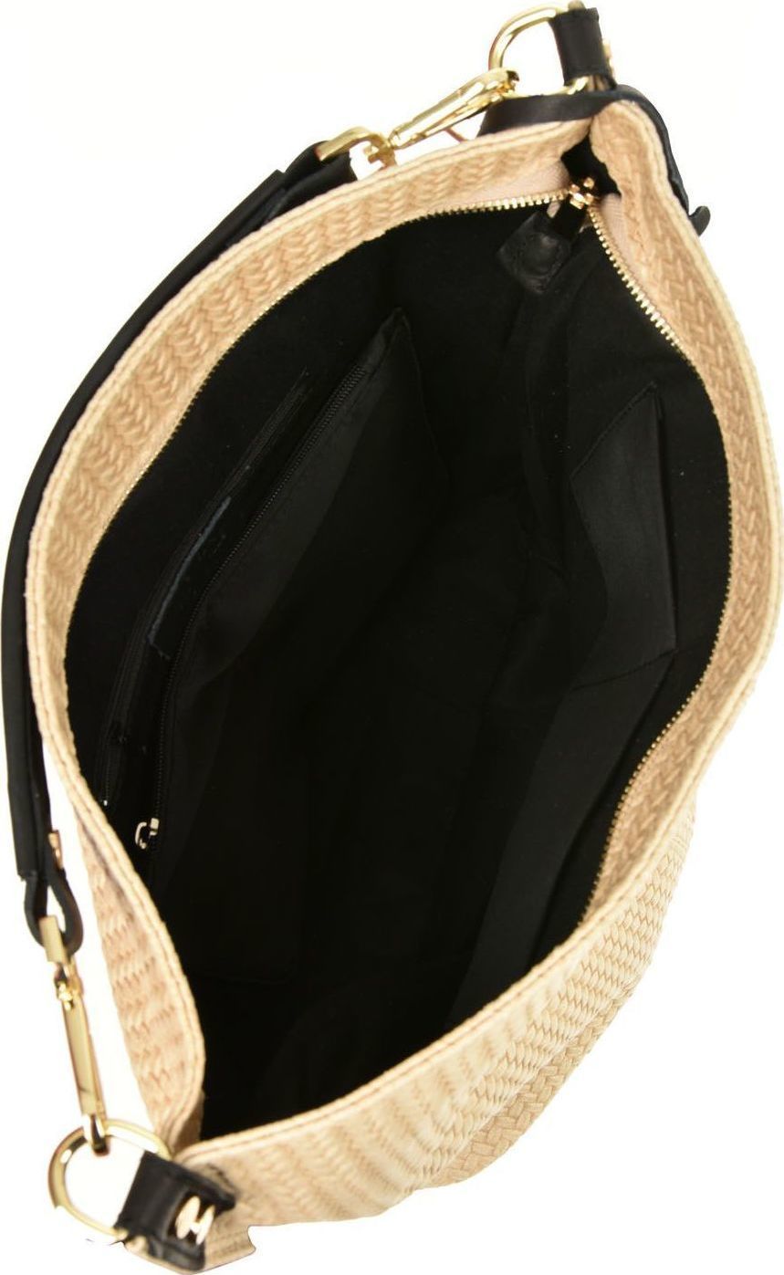 Geanta de mana din piele naturala Carolina di Rosa CR0497, Bej, #4, Bagsy