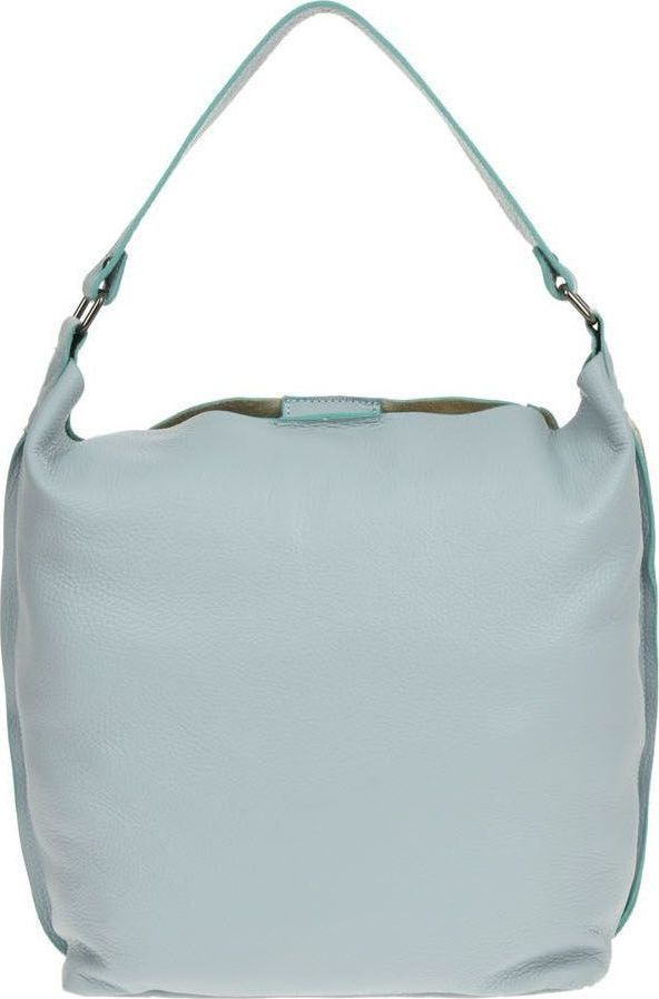 Geanta Shopper din piele naturala Carolina di Rosa CR0478, Bleu, #3, Bagsy