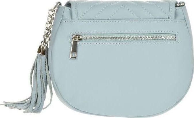 Geanta de umar din piele naturala Carolina di Rosa CR0424, Bleu, #2, Bagsy